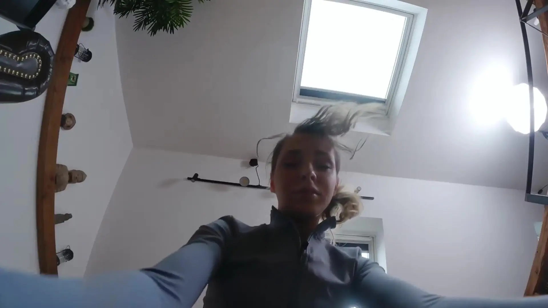 Giantess Vanessa Stretching Day - Cinematic Gts